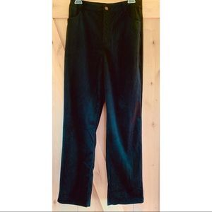 High waisted corduroy pants